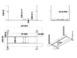 4H850 Heavy Duty Four Post Car lift 8500Lbs By KaTool - Image 3