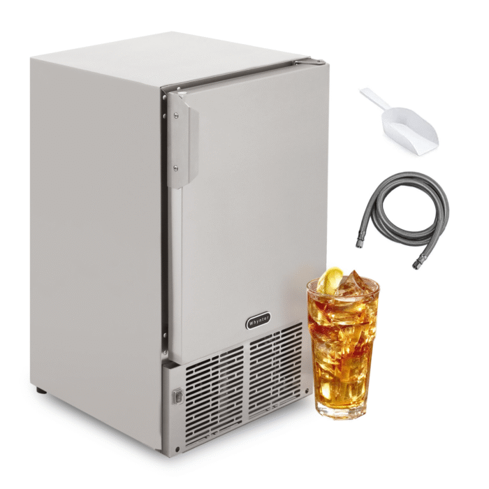 Whynter MIM14231SS 14in 23 lbs Undercounter Automatic Stainless Steel Marine Ice Maker - Image 1