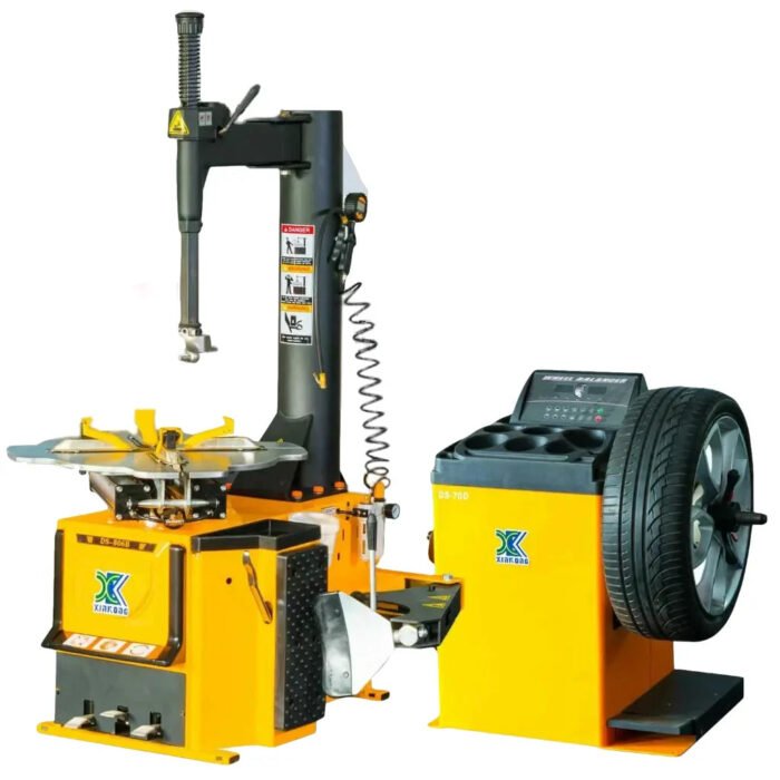 1.5 HP Tire Changer Wheel Balancer Machine Combo Rim Clamp 14″-28″ - Image 1